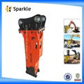 Box-type hydraulic road hammer breaker