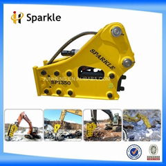 Side type hydraulic rock breaker hammer 