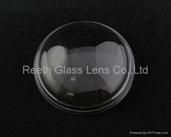120 degree glass lens 