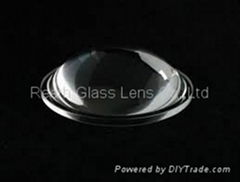 plano-convex glass lens 