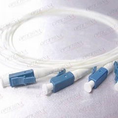 Fiber Optical LC G652D LSZH 0.9 mm Simplex Singlemode Pigtail