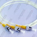 ST Singlemode LSZH G652D yellow 0.9mm Fiber Optic Pigtail  1