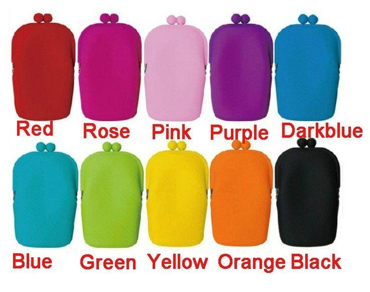 Fashion Silicone Cell Phone Bag