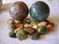 Quartz Drum stone balls natural 2