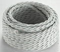 3 conductor cloth covered  wire 2