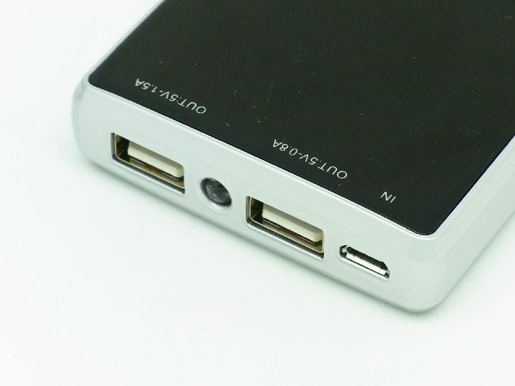 Super-larger capacity 7600mah for ipad portable power source 4