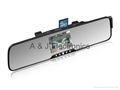 Back up camera system car rearview mirror