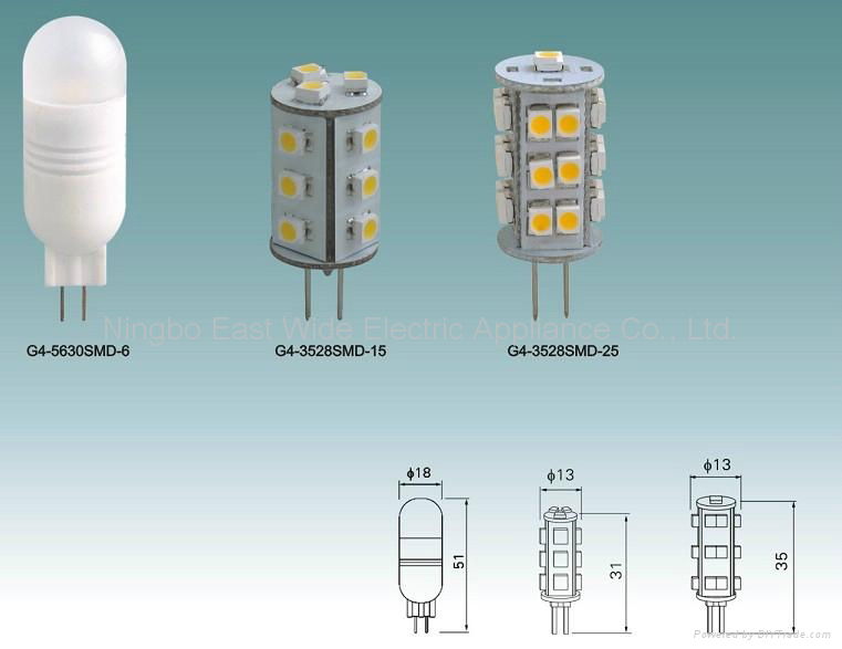 G4 G9 LED Bulb Lamp 3