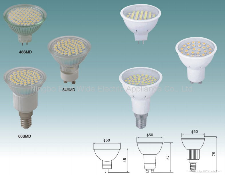 2835 3014 5050 SMD Spotlight LED Bulb Lamp 4