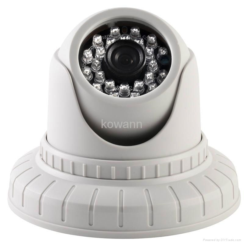 CCTV Plastic IR Dome security Camera KW-201CR 3