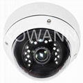 2.0 Megapixels HD Sdi CCTV Vandalproof Dome Camera KW-HD201IR 1