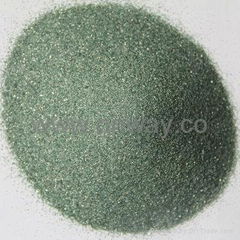 Green silicon carbide for refractory