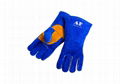 Blue Welding Gloves _General Using 1