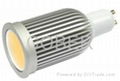 COB led spot light GU10 7W AC100-240V 80lm/w 1