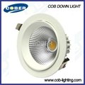 Coberlight cob led downlight retatable