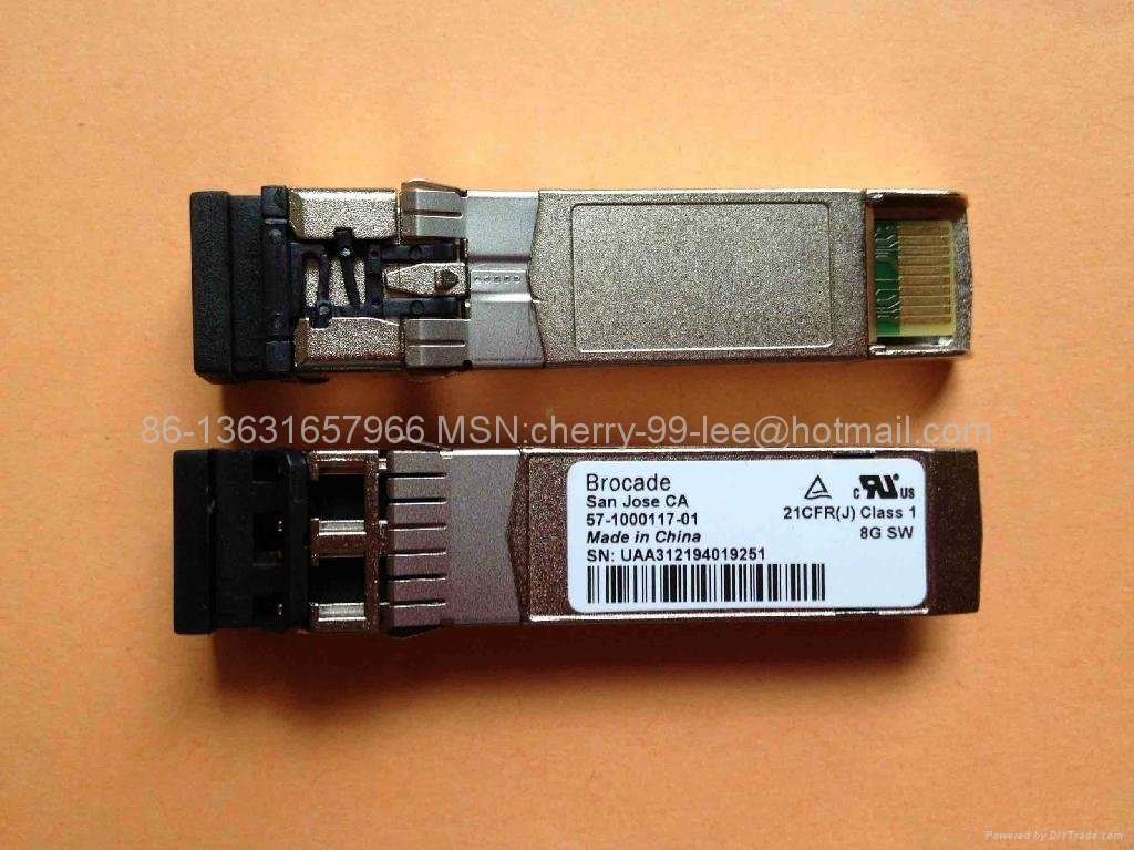 Brocade SFP 57-10000012-01 150m 8G 850nm Dual LC optical transceiver module 4