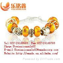 2013 new product handmade glass beads bracelets 2