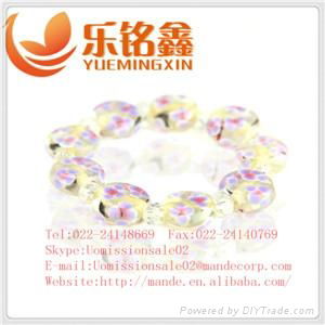 2013 handmade women colored glass beads bracelets 5