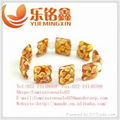 2013 wholesale colored glass craft costume jewelry handmade glass beads bracelet 4