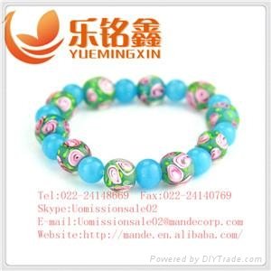 2013 wholesale colored murano glass bracelets 3