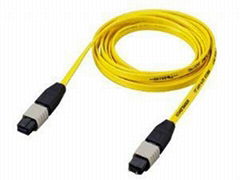 MPO fiber patch cord/pigtail