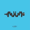 4JB1 Isuzu crankshaft