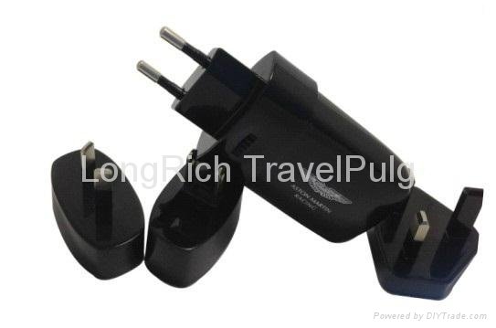 Hot Promotional International Plug Adapter with USB Interfaces(TC-001)