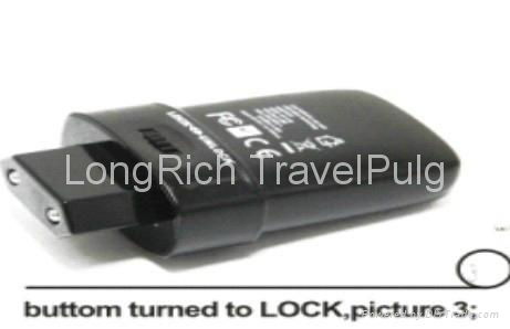 Hot Promotional International Plug Adapter with USB Interfaces(TC-001) 4