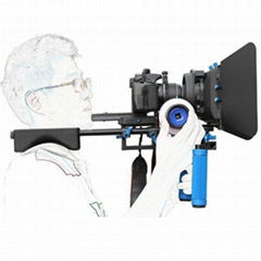 DSLR RIG Kit - Shoulder Mount RL-04 + Follow Focus F1+ MatteboxM3 