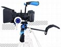 DSLR RIG Kit - Shoulder Mount + Follow Focus + Matte box Kit For dslr Camera 3