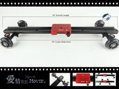 pro Kamerar DSLR Slider Dolly for shooting movie also for DSLR RIG 