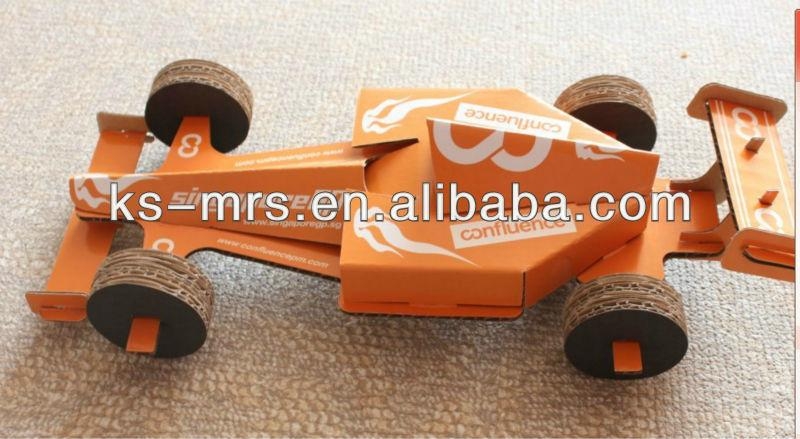 F1 Racing Car Model/Promotion 3D Folding Toys