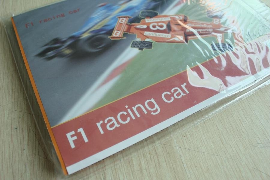 F1 Racing Car Model/Promotion 3D Folding Toys 2