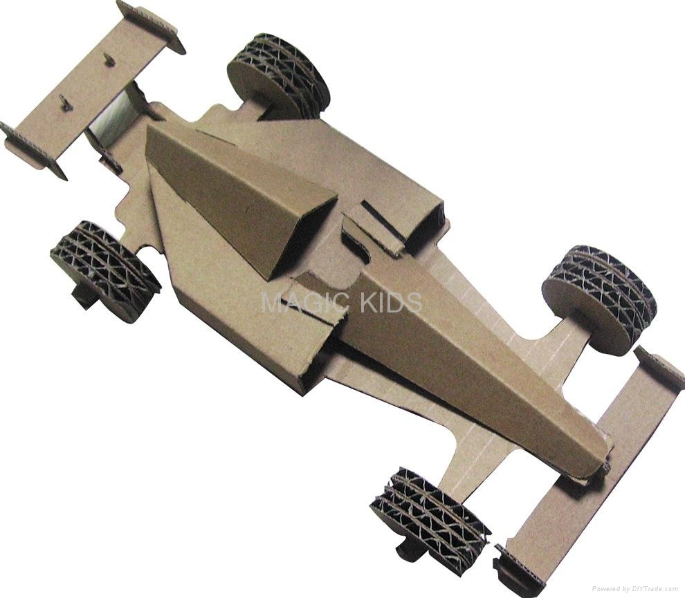 F1 Racing Car Model/Promotion 3D Folding Toys 4