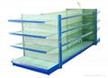 Supermarket Shelf with Glass 1