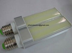 NEW! COB G24 LED Light E27 4.2W 2COB 380-400LM LED Plug Light Lamp(86-265V)