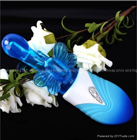 6 Frequency G-spot and clitoris stimulate Butterfly vibrator 3