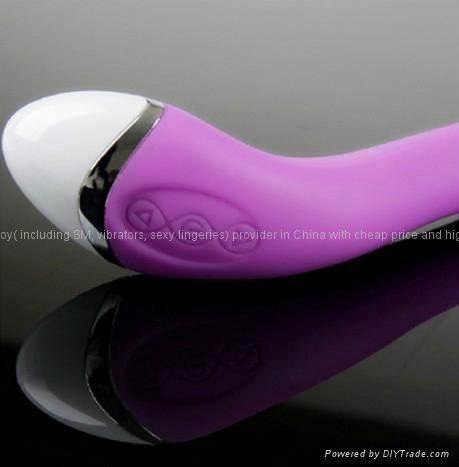 20 frequency USB rechargeable double vibration LED key waterproof vibrator 3