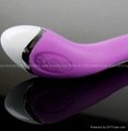 20 frequency USB rechargeable double vibration LED key waterproof vibrator 3