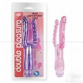 Multi-speed vibrating vagina and anal stimulator