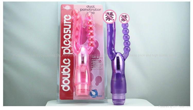 Multi-speed vibrating vagina and anal stimulator 3