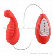 4 speed vibrating remote controlled waterproof  cute little honey bullet vibrato