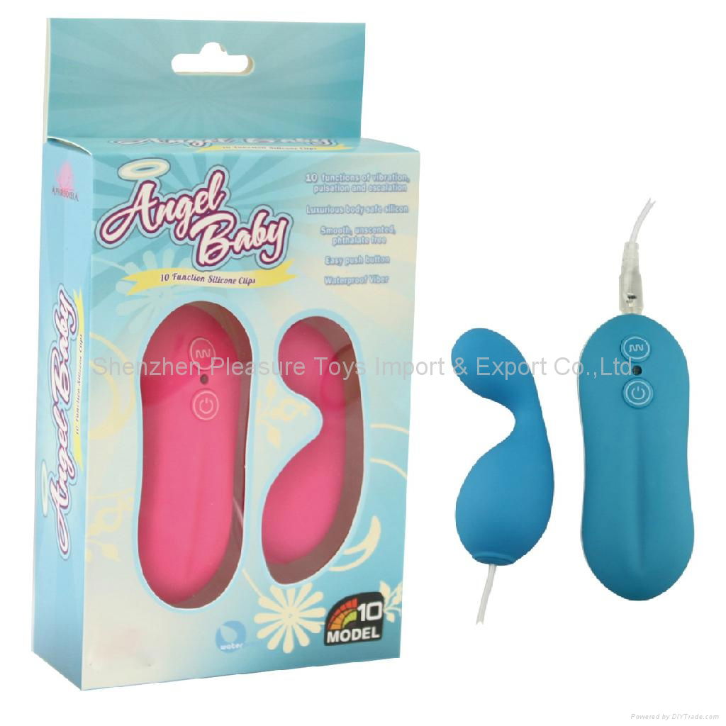 10 function Angel Baby waterproof female masturbation vibrators