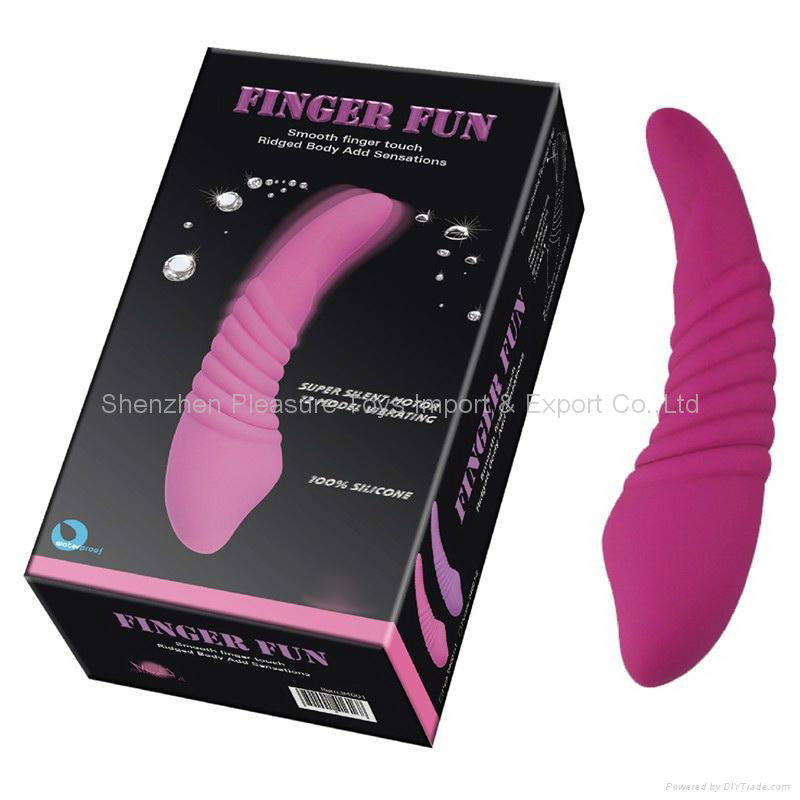 12 functions rechargeable vibrating finger fun vibrators 2