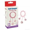 Maintain erection ON/OFF vibration Vibrating Ball Banger cock ring 2