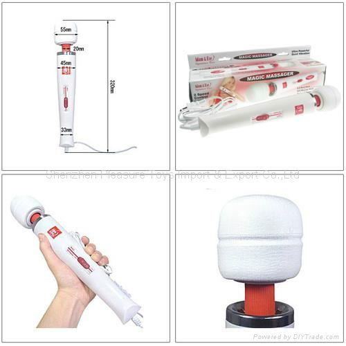 Adam & Eve Magic Wand 2 speed Massager Back Full Body Shoulder Massager AV Vibra 3