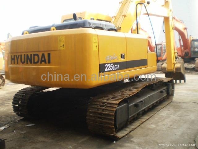 Used Low Price Hyundai 225LC-7 Excavator