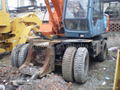 used wheel excavator hitachi  120 4