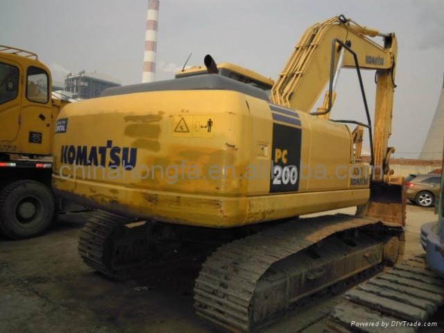 used excavator Komatsu PC 200-7  2