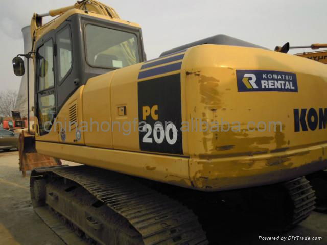 used excavator Komatsu PC 200-7  3